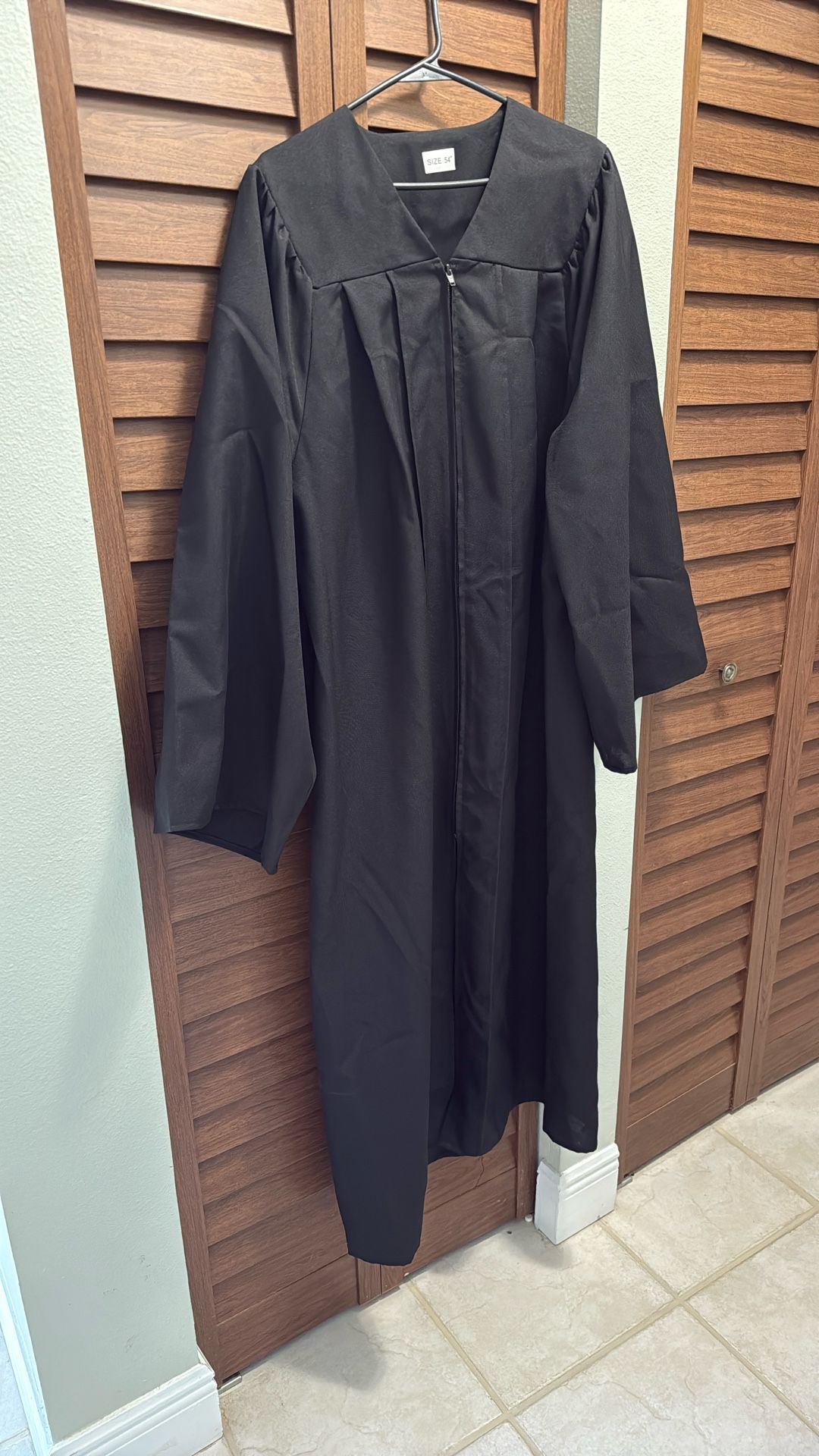 Black Graduation Cap and Gown