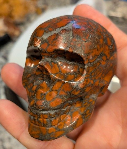 2" Red Brecciated Jasper