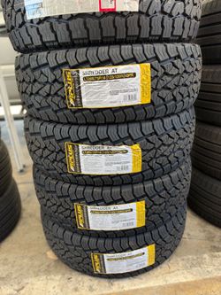 LT265/75/16 A plus All terrain 4 new tires mounted and balanced