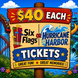 Six Flags Magic Mountain 1-Day Admission