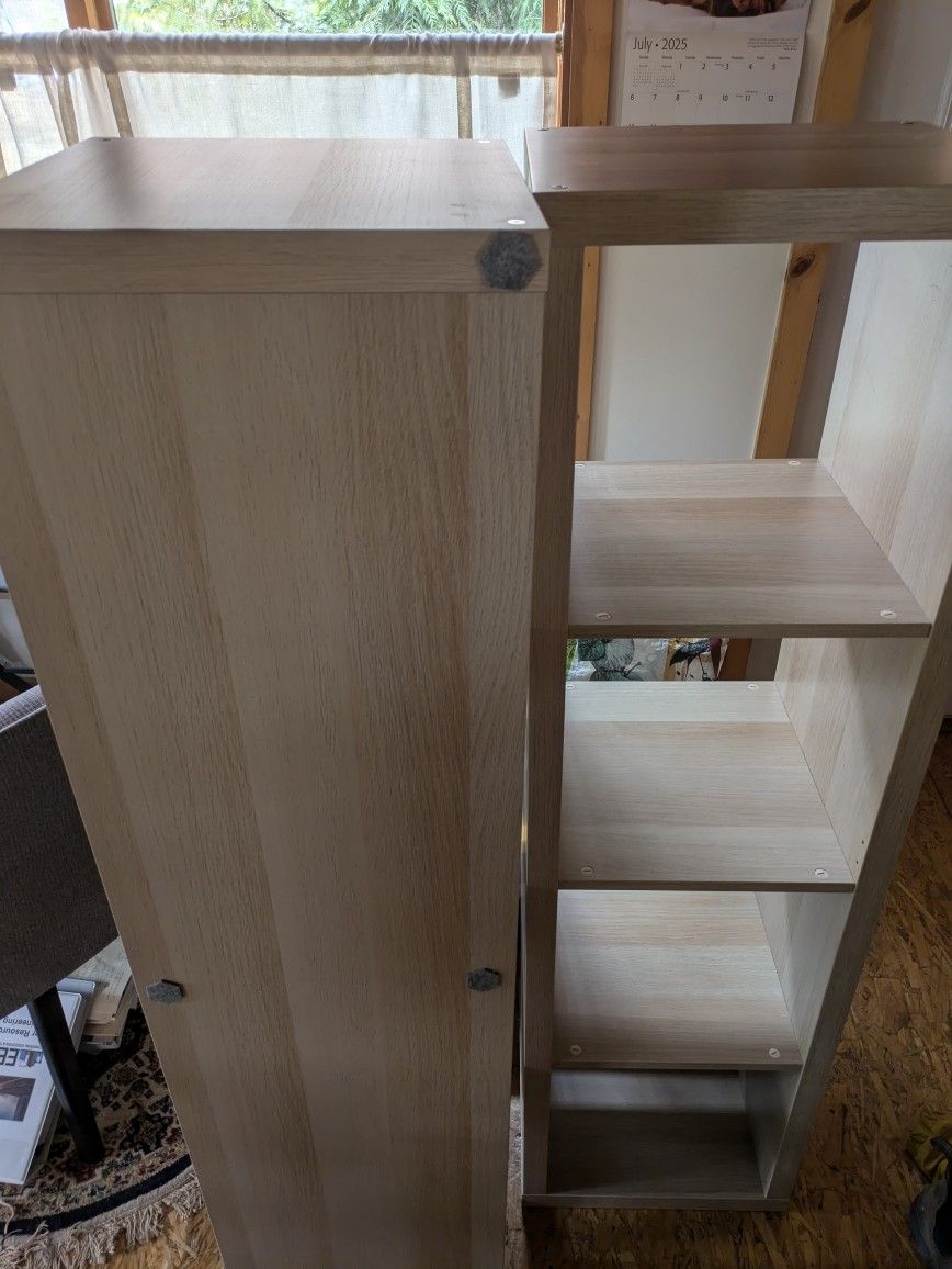 2 Ikea kallax 1x4