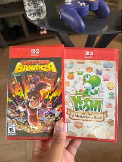 Donkey Kong Bananza/ Yoshi and the mysterious Book