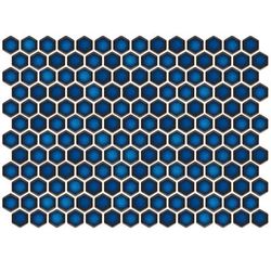 1X1 Glazed Hex Mosaic