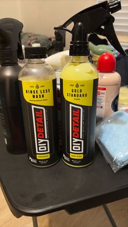 DIY Detail Gold Stand Polish & Rinse Less Wash