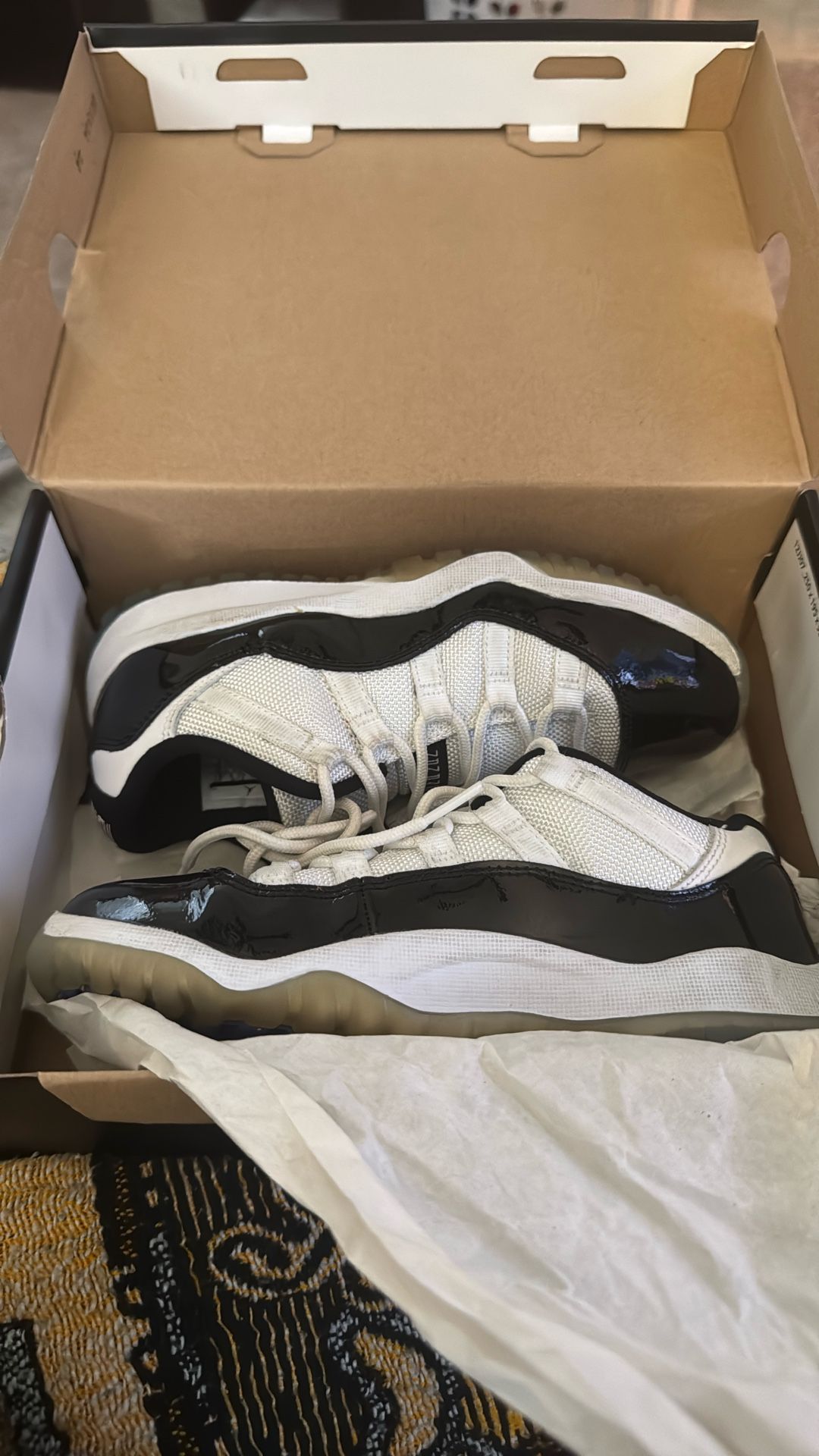 Jordan 11 Retro Low Concords Size 2