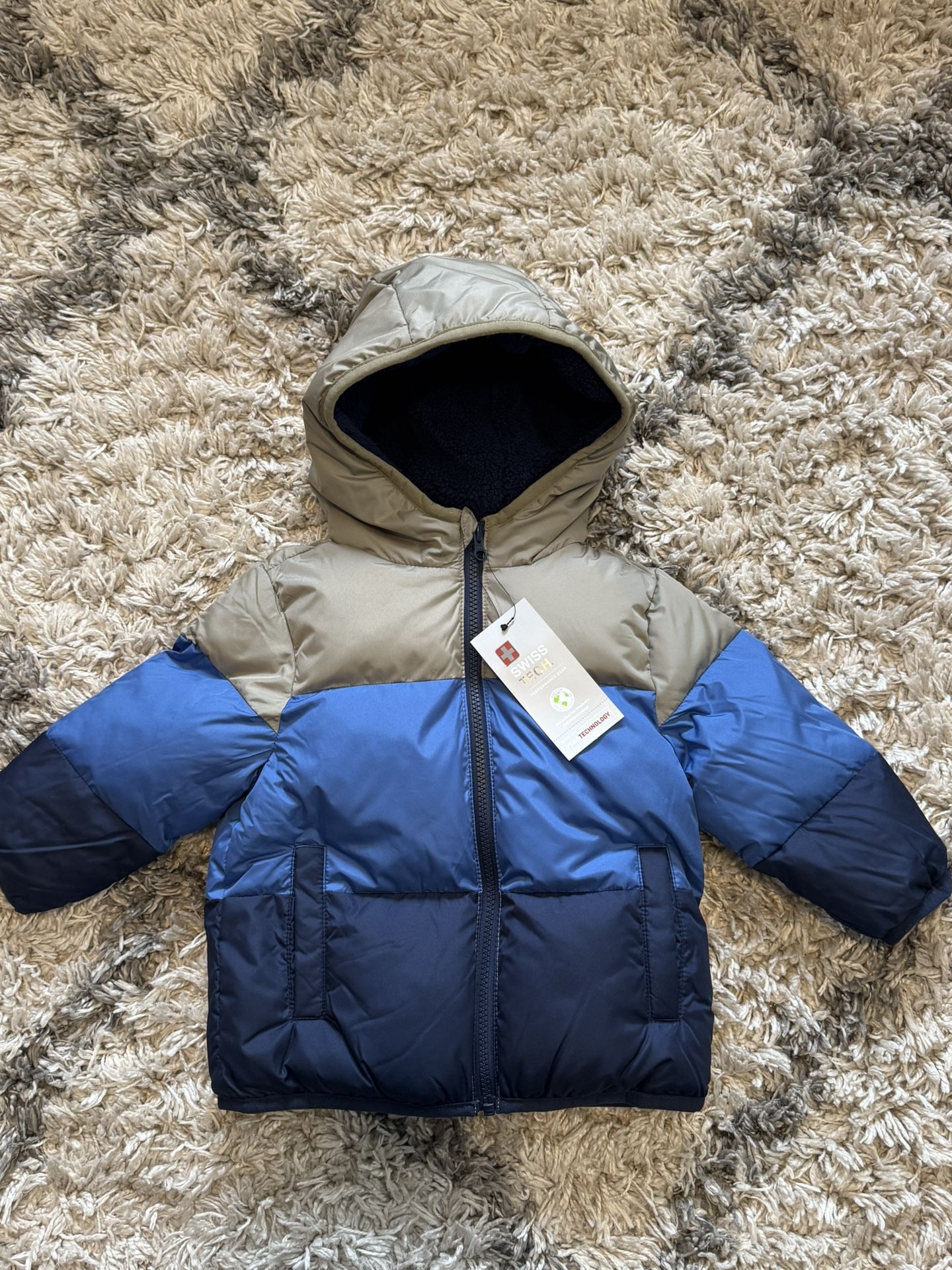 Boys Puffer Jacket (2T)