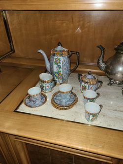 Japanese Tea Set (Lusterware)