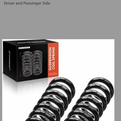 A-Premium 2Pcs Front Suspension Coil Spring Set Compatible with Ford F-150 2004-2018 & Lincoln Mark LT 2006-2008, Driver and Passenger Side