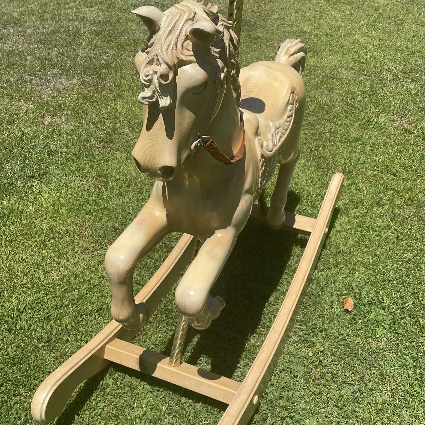 1984 woodcarver rocking store horse price