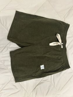 Green Corduroy shorts