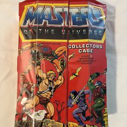 1984 Mattel Masters Of The Universe He Man Collectors Case