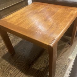 Mid Century Classic Teak Wood Table From D-scan Singapore 