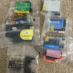 Ink replacement printer cartridges  random e-995 ert252xl b-20ec ert312xl lc-12 