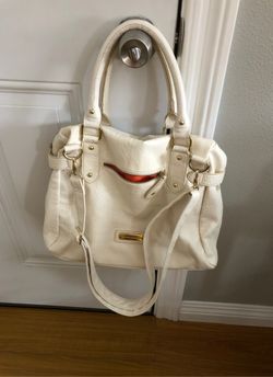 White Steve madden purse