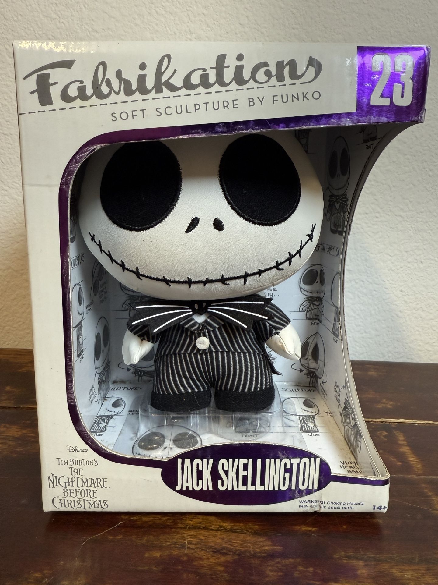 FUNKO FABRIKATIONS #23 Jack Skellington Nightmare Before Christmas Tim Burton