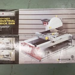 Chicago Electric Power Tools 2.5HP 10" Tile Brick Block Saw 