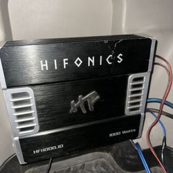 Hifonics Amp 