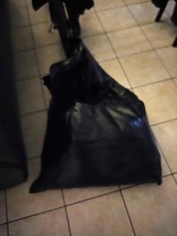 A bag of women's clothing