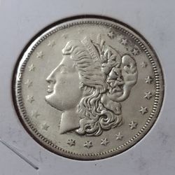 GREAT 1X1 REMAKE US MORGAN EAGLE ONE DOLLAR SOUVENIR COIN**23GR.**