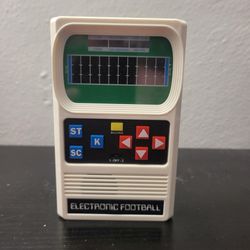 Electronic Football Travel Handheld Video Game by  Mattel Classic Retro  Tested