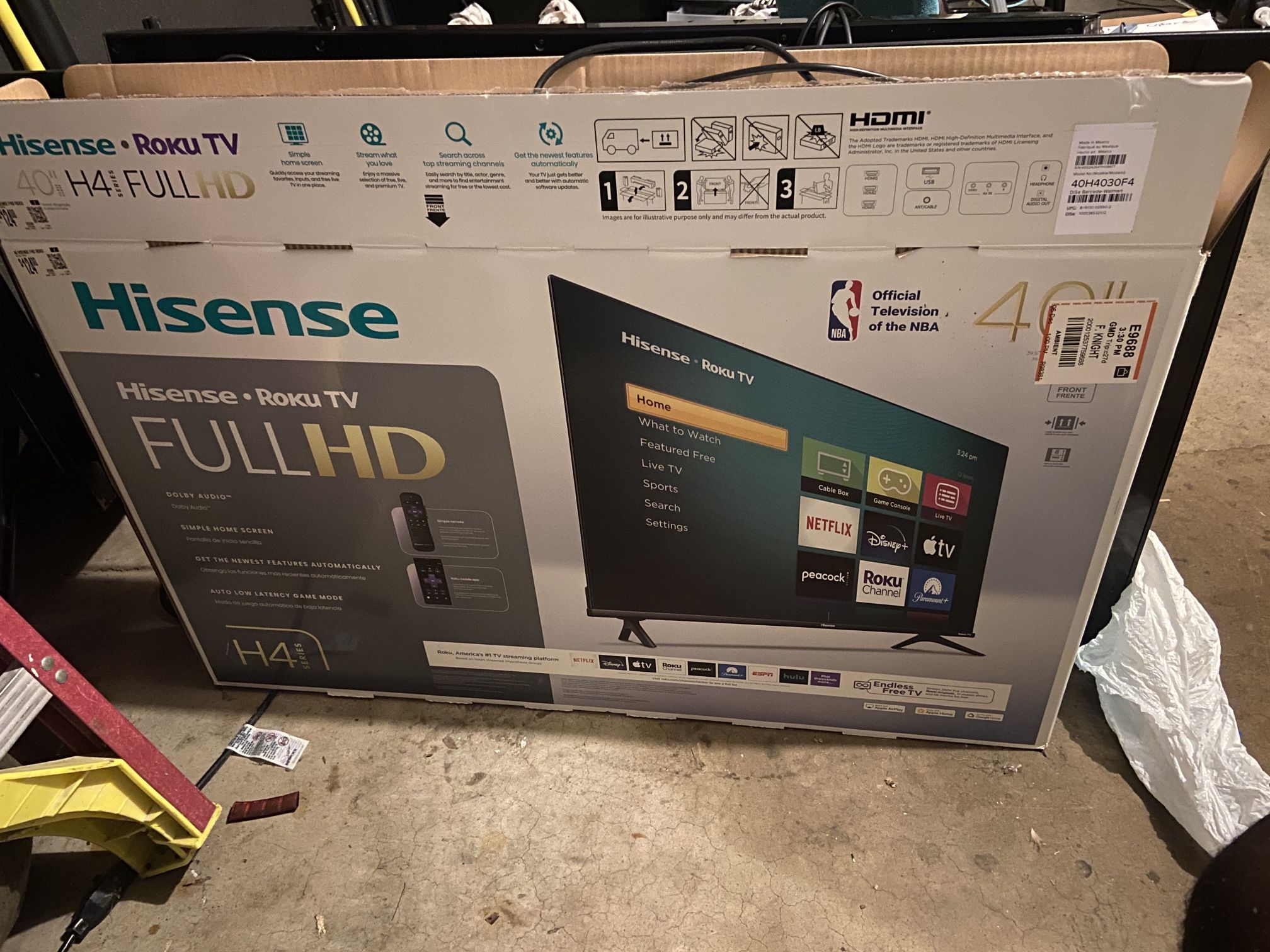 40” Roku Tv