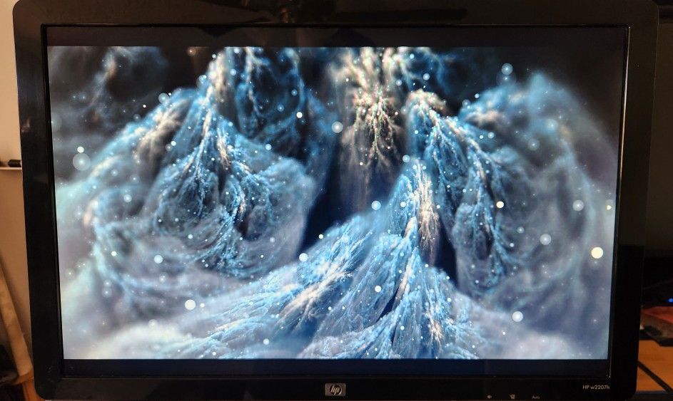 Pre-owned HP W2207h LCD monitor, 22", 1680x1050 res.