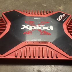 Sony 1200 Watt Sub Amplifier
