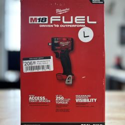 Milwaukee M18 FUEL GEN-3 18-Volt Lithium-Ion Brushless Cordless 3/8 in. Compact Impact Wrench with Friction Ring (Tool-Only) (New) 