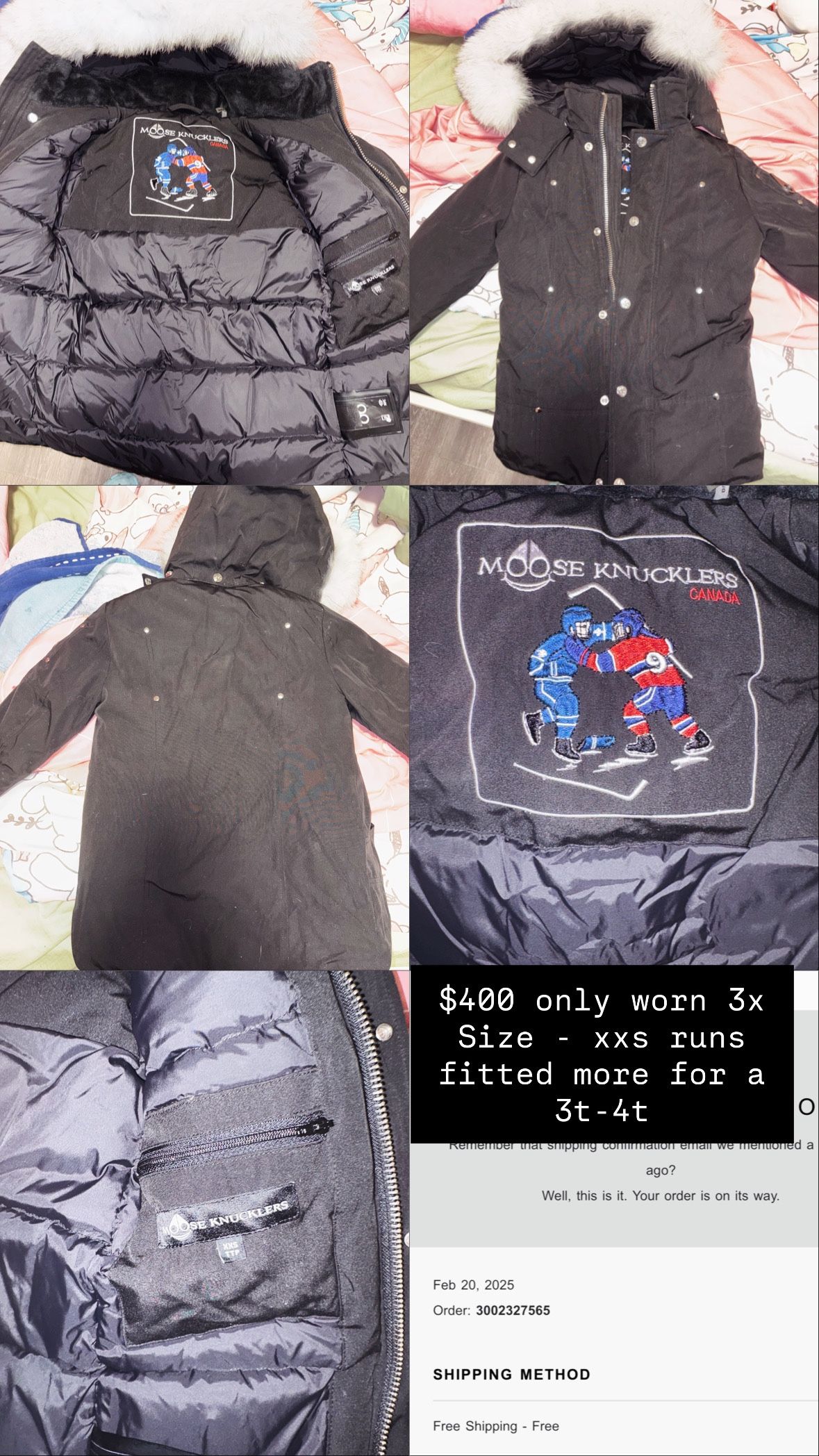 Moose Knuckle Coat Toddler