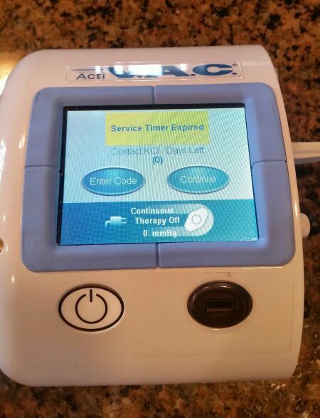Kci Activac Pressure Wound Therapy Unit Acti V.a.c. Kci Activac Pressure Wound Therapy Unit Acti V.a.c.