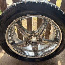 Falken ProG5 245/50R20 Tire & Rim 