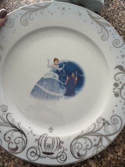 3 Brand New Cinderella Plates