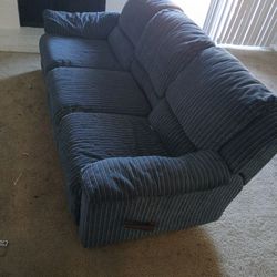 Double Recliner Couch 