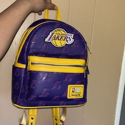 Laker loungefly backpack