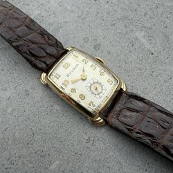 1940s Bulova Senator Tank Watch