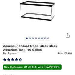 40 gallon aquarium 