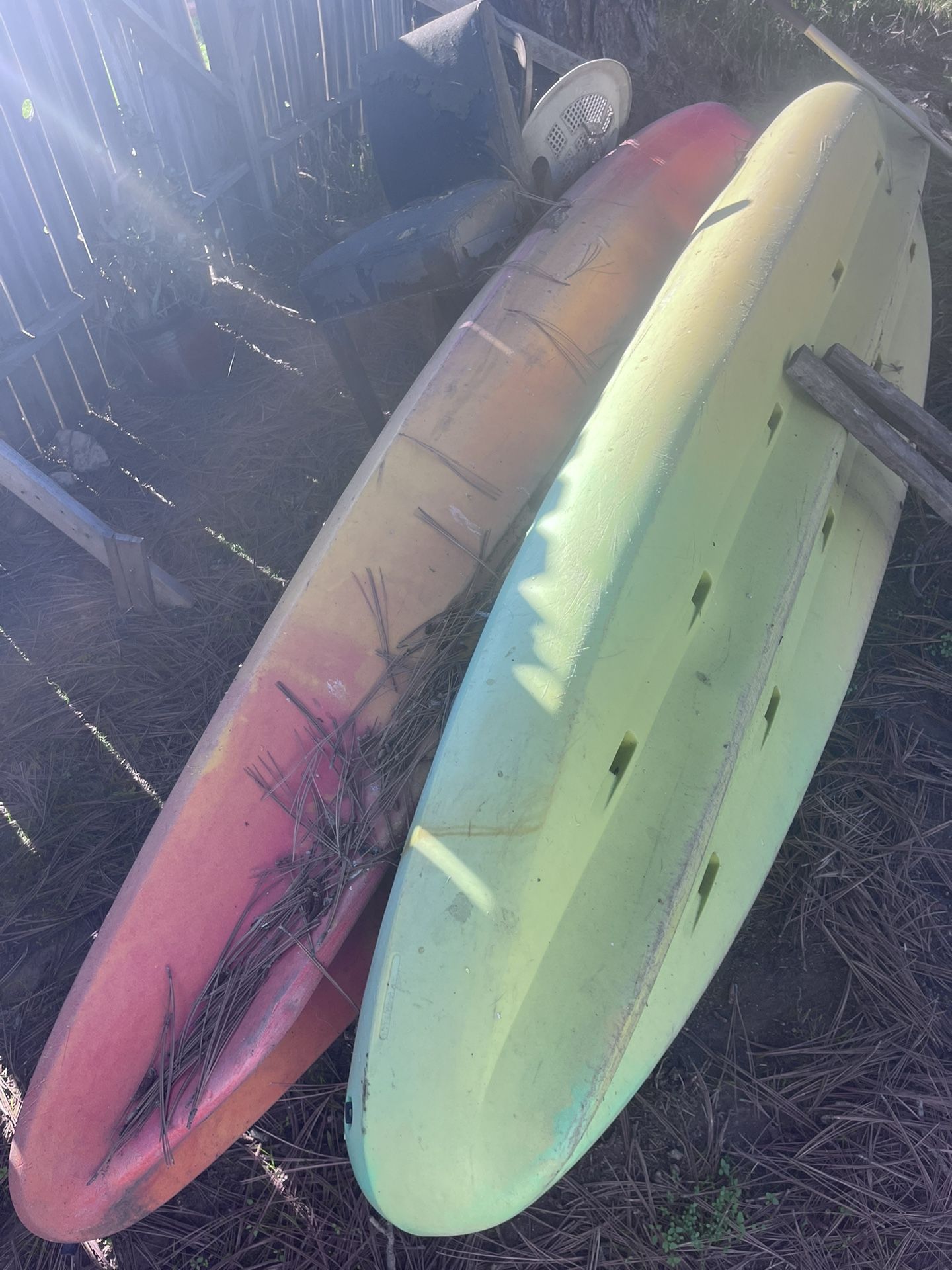 Used Kayaks In Chula Vista, Two For $20