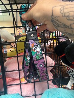 Joker buckle keychain