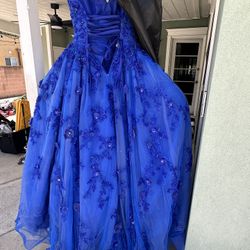 Quinceñera Blue Dress