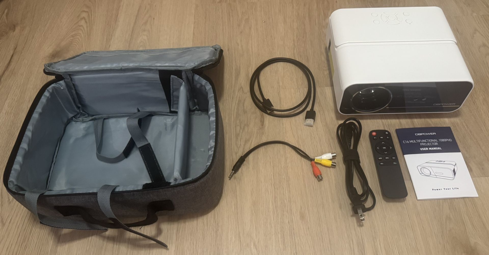 DB Power C16 Multifunctional 1080P HD Home Theater Projector