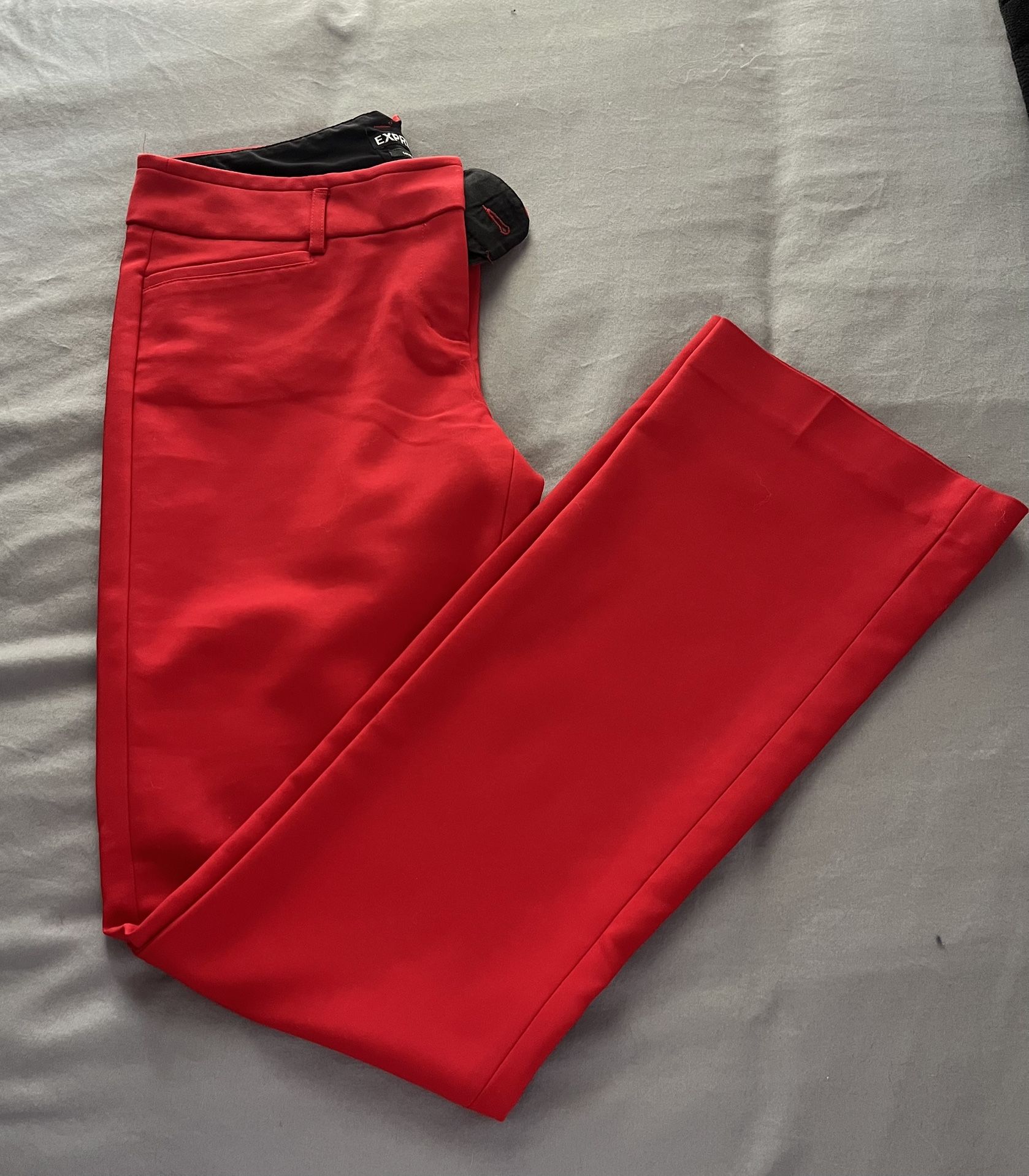Express Red Pants
