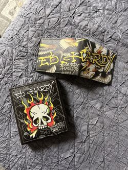 ed hardy wallet
