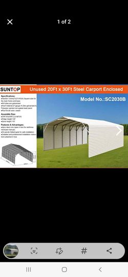 Carport 20x30
