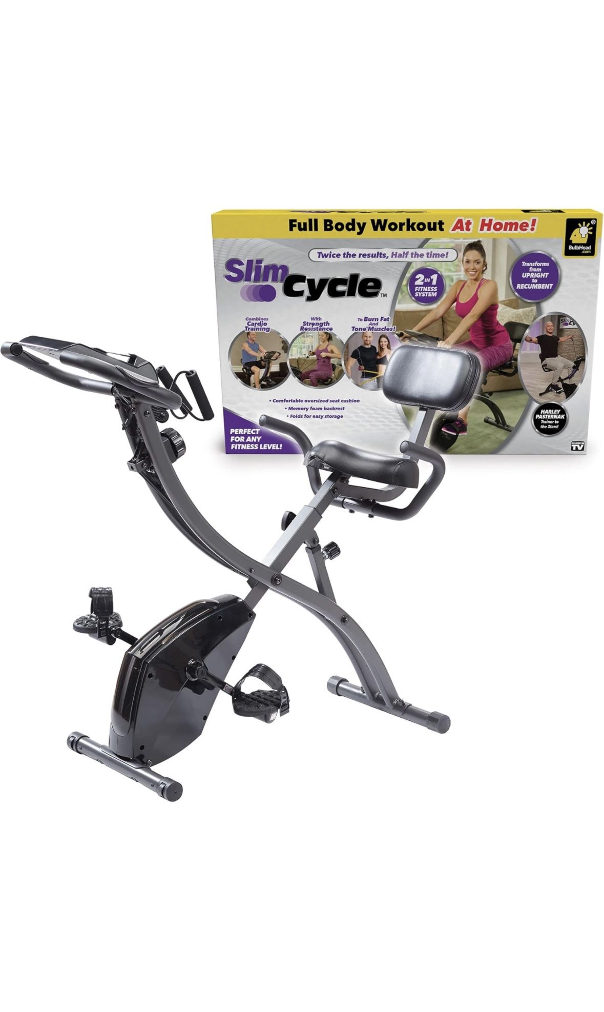 Slim Cycle Stationary Bike