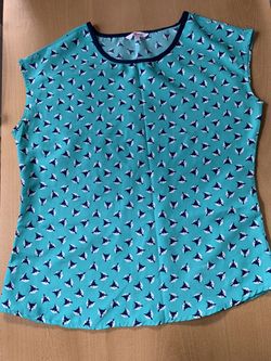Blue Fox Blouse