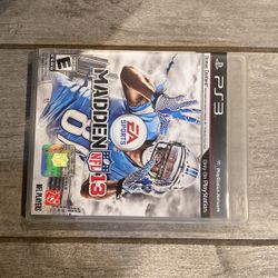 PS3 Madden 13
