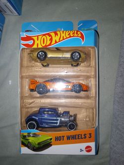 3 pack hotwheels