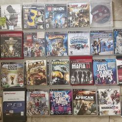 Lot of 27 PS3 Games