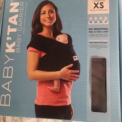 Baby K'tan ORIGINAL Baby Carrier, Eggplant, X-small