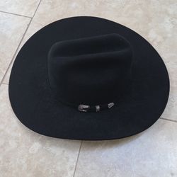 Cowboy  Hat- Black  6x